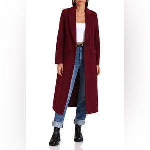 Avec Les Filles Twill Coat NWT